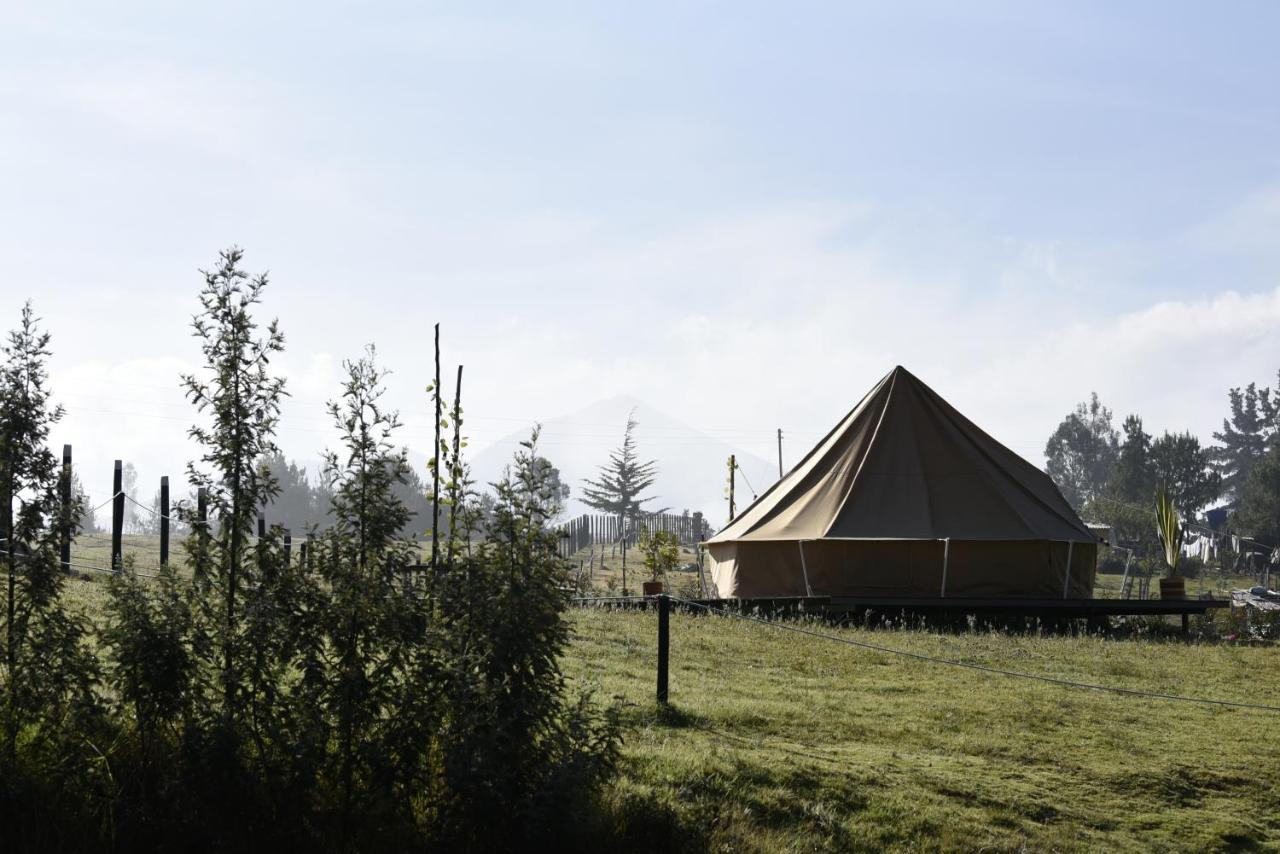 Glamping Claro De Luna Guatavita Exterior foto